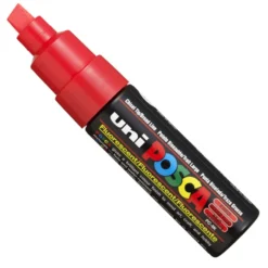 Marker Posca PC-8K - Uni - czerwony, fluo red
