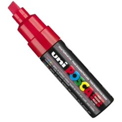 Marker Posca PC-8K - Uni - czerwony, red