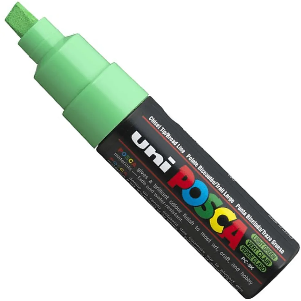 Marker Posca PC-8K - Uni - jasnozielony, light green