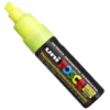 Marker Posca PC-8K - Uni - żółty, fluo yellow