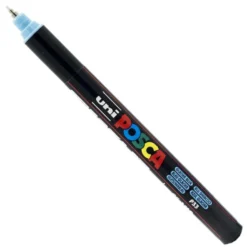 Marker Posca PC-1MR - Uni - niebieski, glacier blue