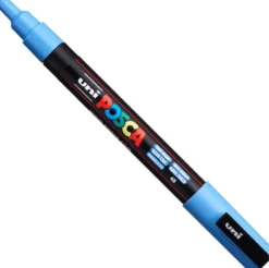 Marker Posca PC-1M - Uni - błękitny, sky blue