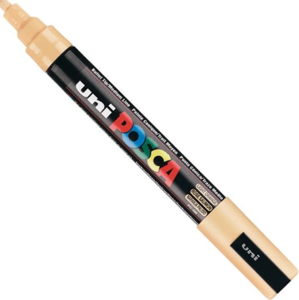 Marker Posca PC-5M - Uni - jasnopomarańczowy, light orange