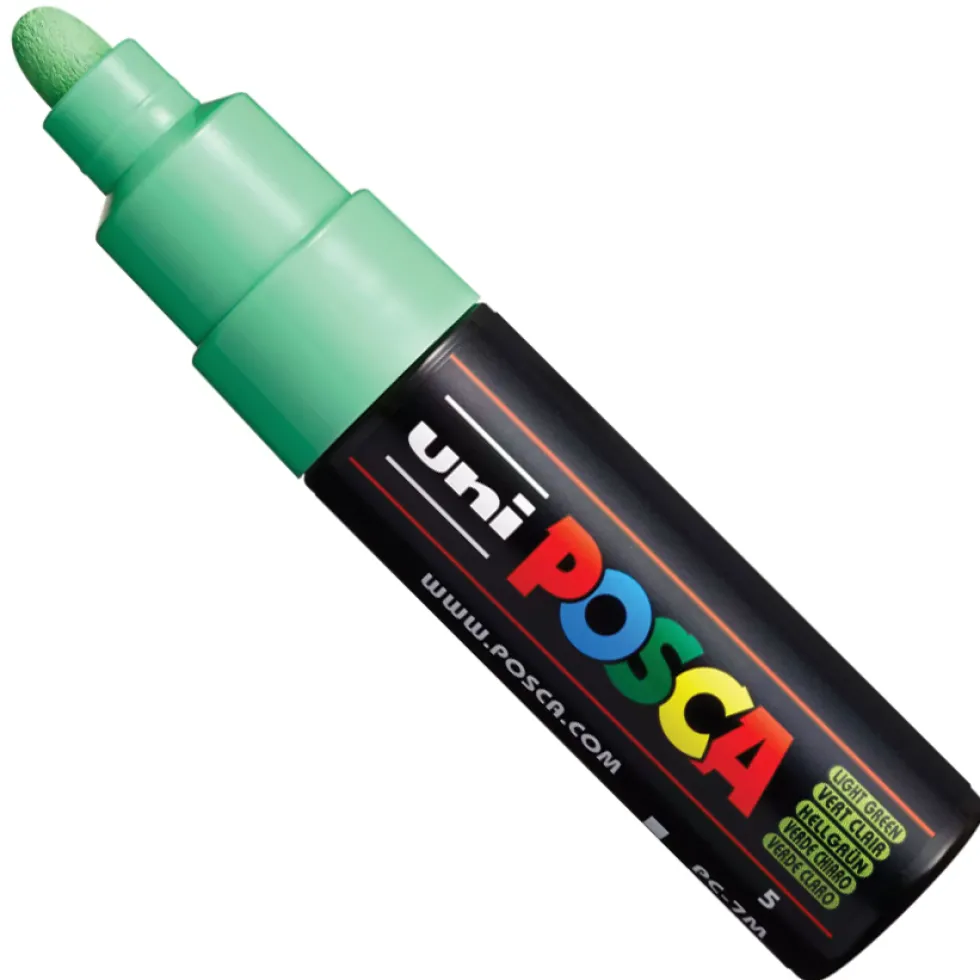 Marker Posca PC-7M - Uni - jasnozielony, light green