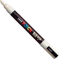 Marker Posca PC-3M - Uni - kość słoniowa, ivory