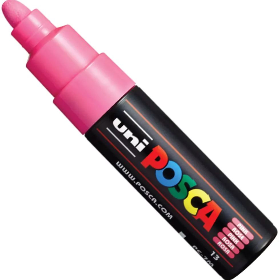 Marker Posca PC-7M - Uni - różowy, pink