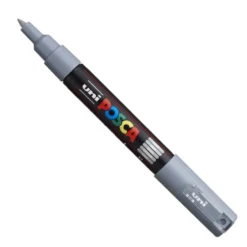 Marker Posca PC-1M - Uni - szary, grey