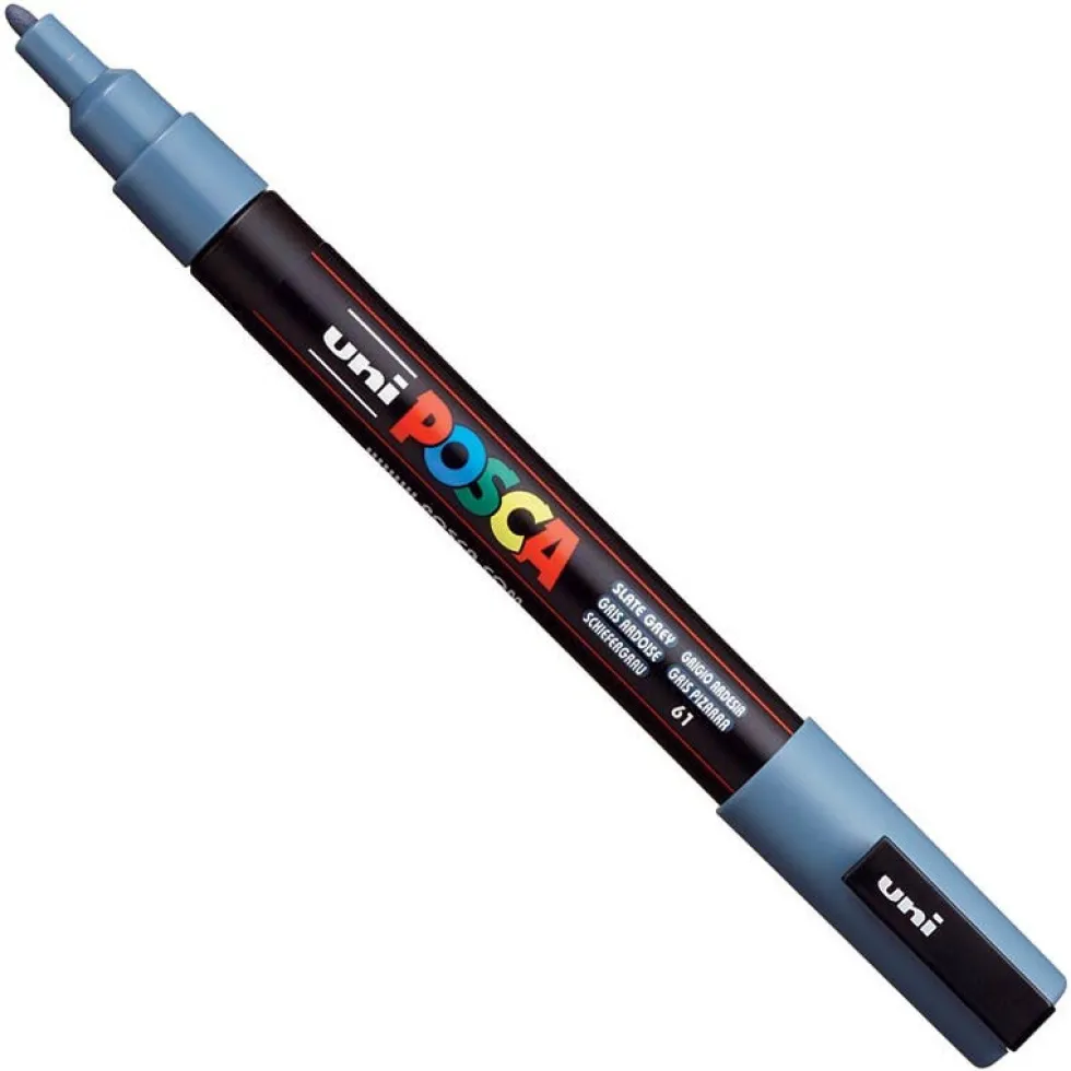 Marker Posca PC-3M - Uni - szary, slate gray