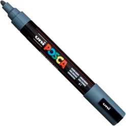 Marker Posca PC-5M - Uni - szary, slate grey