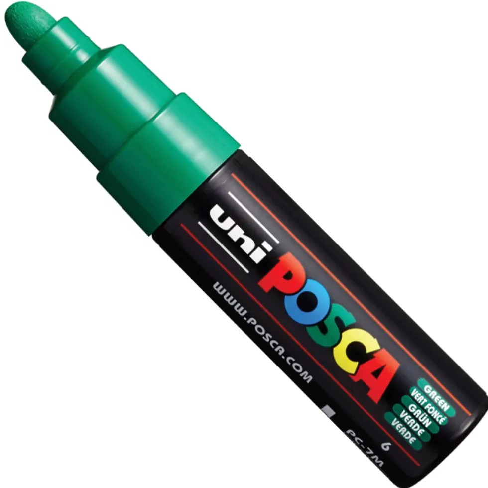 Marker Posca PC-7M - Uni - zielony, green