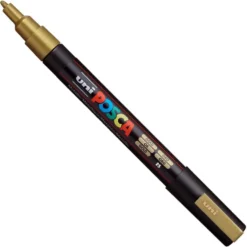 Marker Posca PC-3M - Uni - złoty, gold