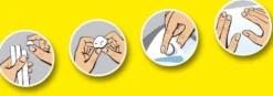 Masa mocująca Patafix Invisible - UHU - 56 szt.