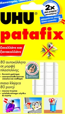 Masa mocująca Patafix - UHU - biała, 53 g