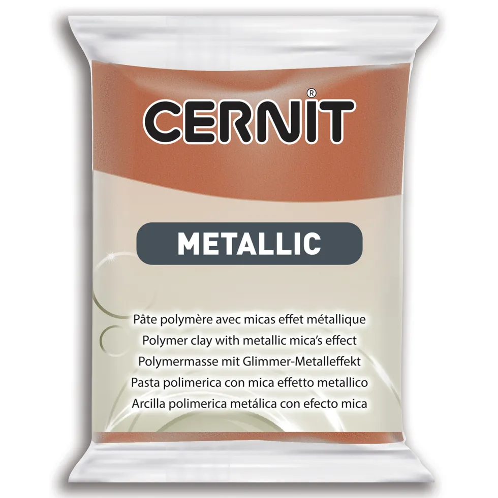 Masa termoutwardzalna Metallic - Cernit - 058, Bronze, 56 g