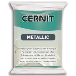 Masa termoutwardzalna Metallic - Cernit - 676, Turquoise, 56 g