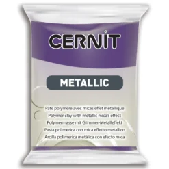 Masa termoutwardzalna Metallic - Cernit - 900, Violet, 56 g