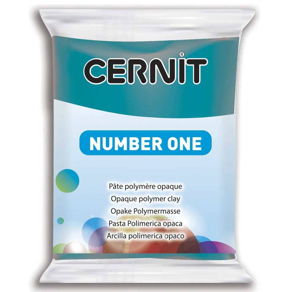 Masa termoutwardzalna Number One - Cernit - 230, Duck Blue, 56 g