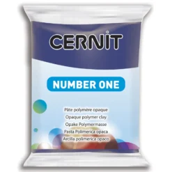Masa termoutwardzalna Number One - Cernit - 246, Navy Blue, 56 g