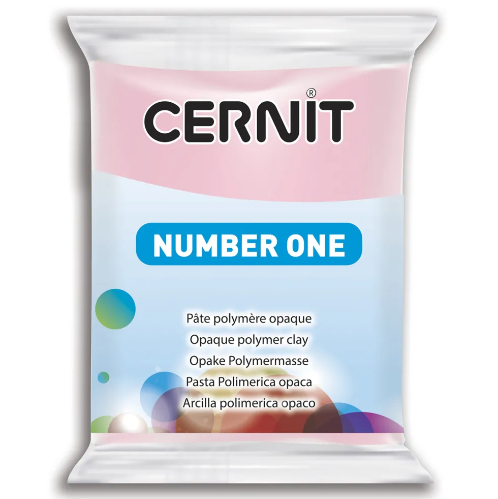 Masa termoutwardzalna Number One - Cernit - 475, Pink, 56 g