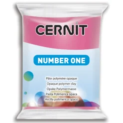 Masa termoutwardzalna Number One - Cernit - 481, Raspberry, 56 g