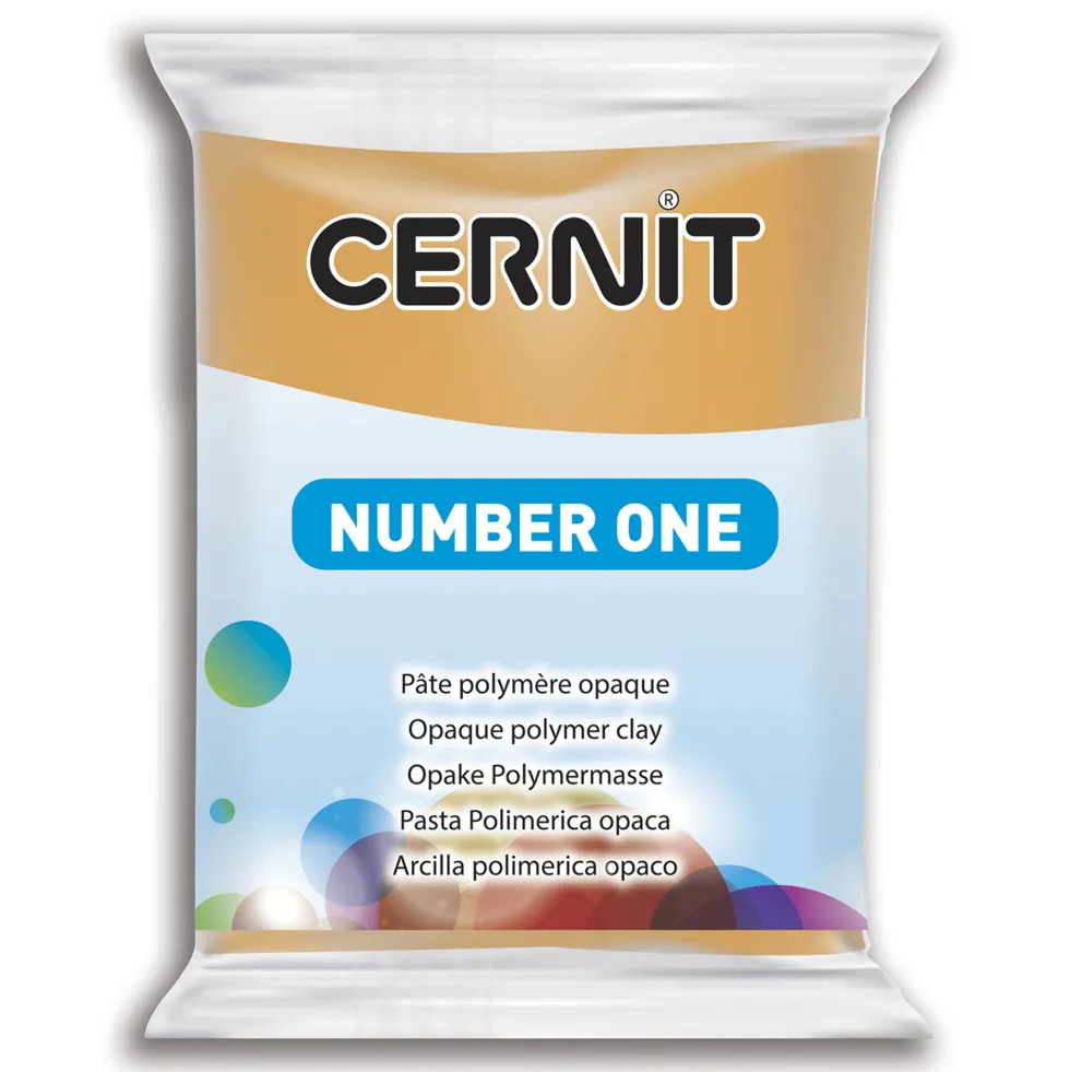 Masa termoutwardzalna Number One - Cernit - 746, Yellow Ochre, 56 g