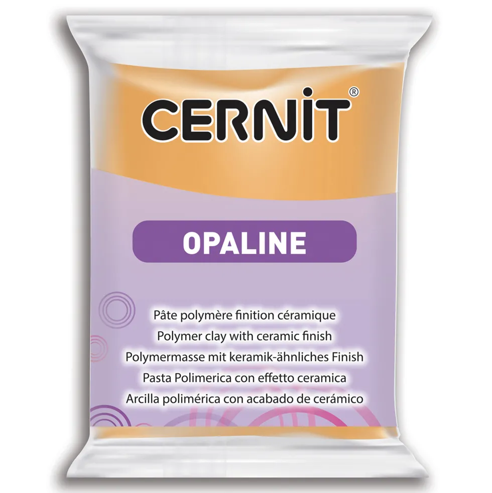 Masa termoutwardzalna Opaline - Cernit - 755, Apricot, 56 g