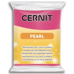 Masa termoutwardzalna Pearl - Cernit - 460, Magenta, 56 g