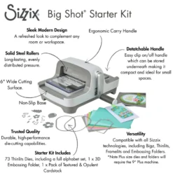 Maszyna tnąco-wytłaczająca Big Shot A5 - Sizzix - zestaw startowy