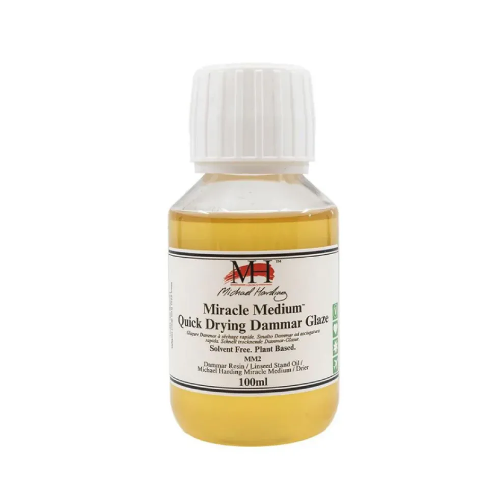 Medium dammarowe szybkoschnące Miracle MM2 - Michael Harding - 100 ml