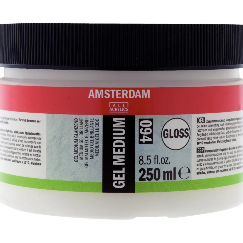 Medium do akryli w żelu - Amsterdam - błyszczące, 250 ml