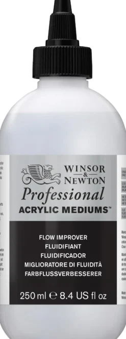 Medium do farb akrylowych Flow Improver - Winsor & Newton - 250 ml