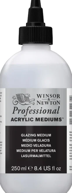 Medium do farb akrylowych Glazing - Winsor & Newton - 250 ml