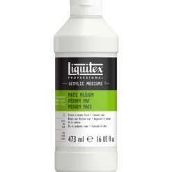 Medium do farb akrylowych Matte - Liquitex - matowe, 473 ml