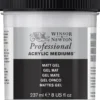 Medium do farb akrylowych Professional - Winsor & Newton - matowe, 237 ml