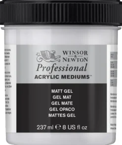 Medium do farb akrylowych Professional - Winsor & Newton - matowe, 237 ml
