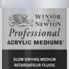 Medium do farb akrylowych Professional - Winsor & Newton - Slow Drying, 125 ml
