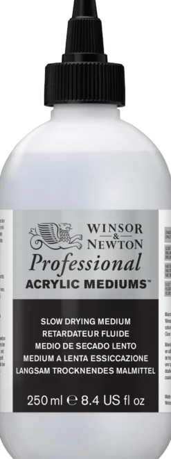 Medium do farb akrylowych Slow Drying - Winsor & Newton - 250 ml