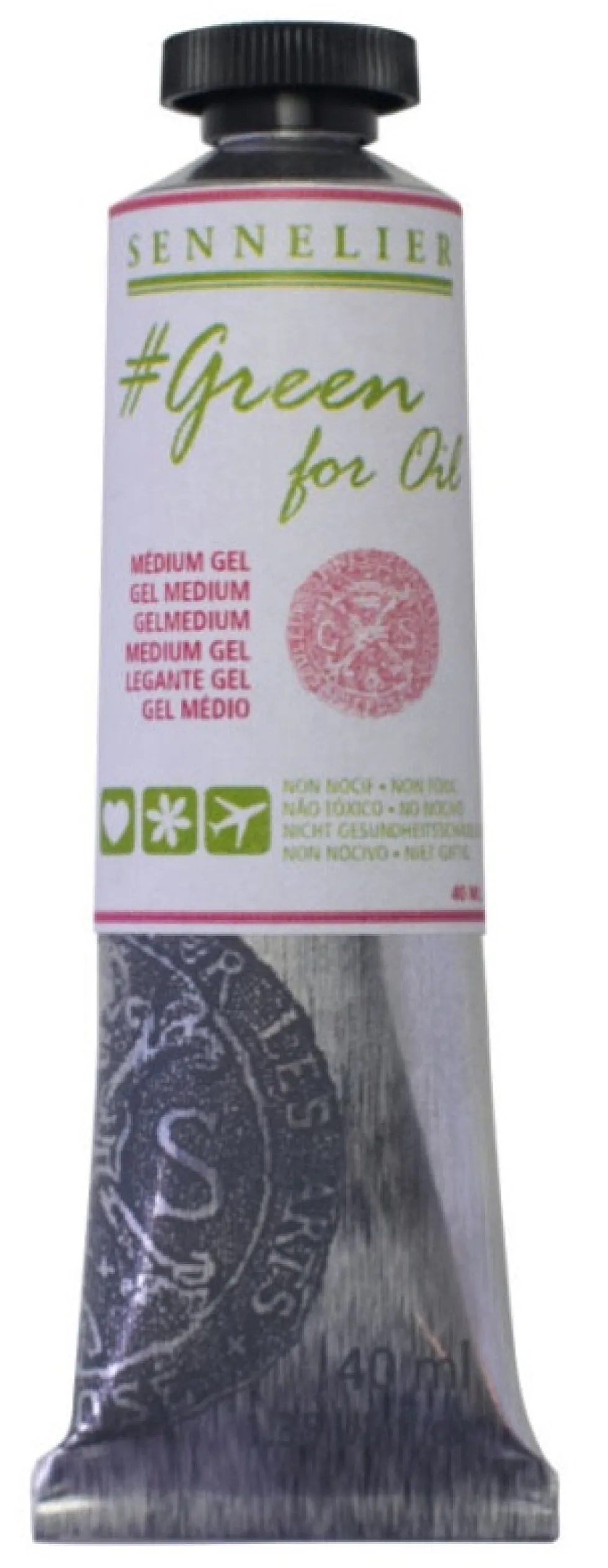 Medium żelowe Green For Oil - Sennelier - 40 ml
