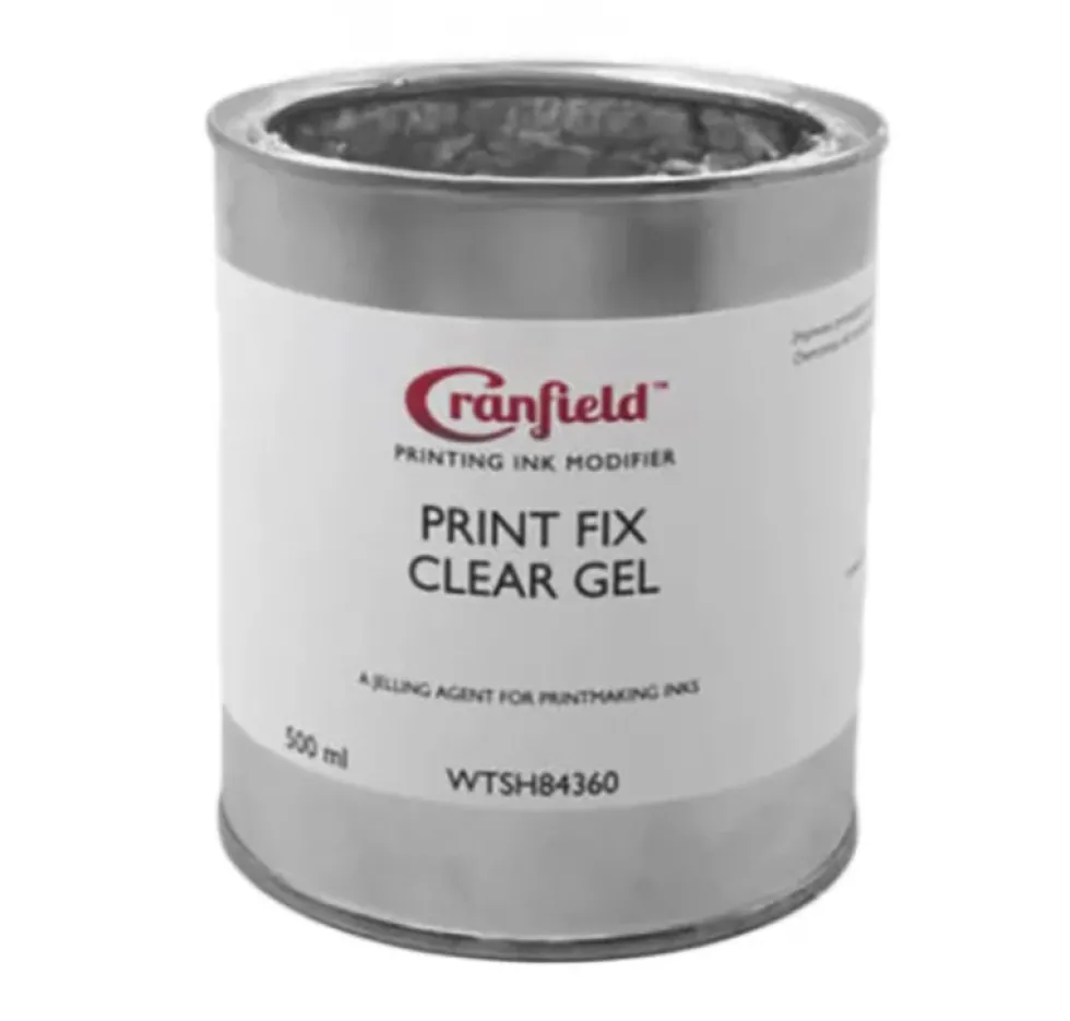 Medium żelowe Print Fix Clear Gel - Cranfield - 500 ml