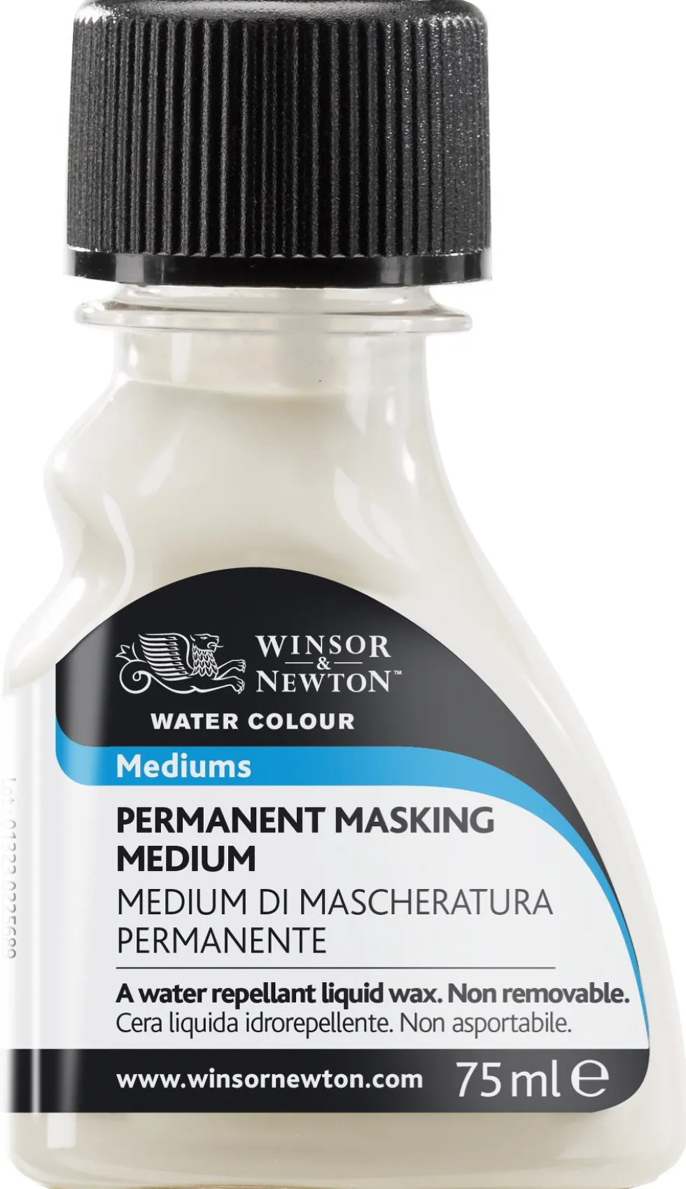Medium maskujące do akwareli Permanent Masking Medium - Winsor & Newton - 75 ml