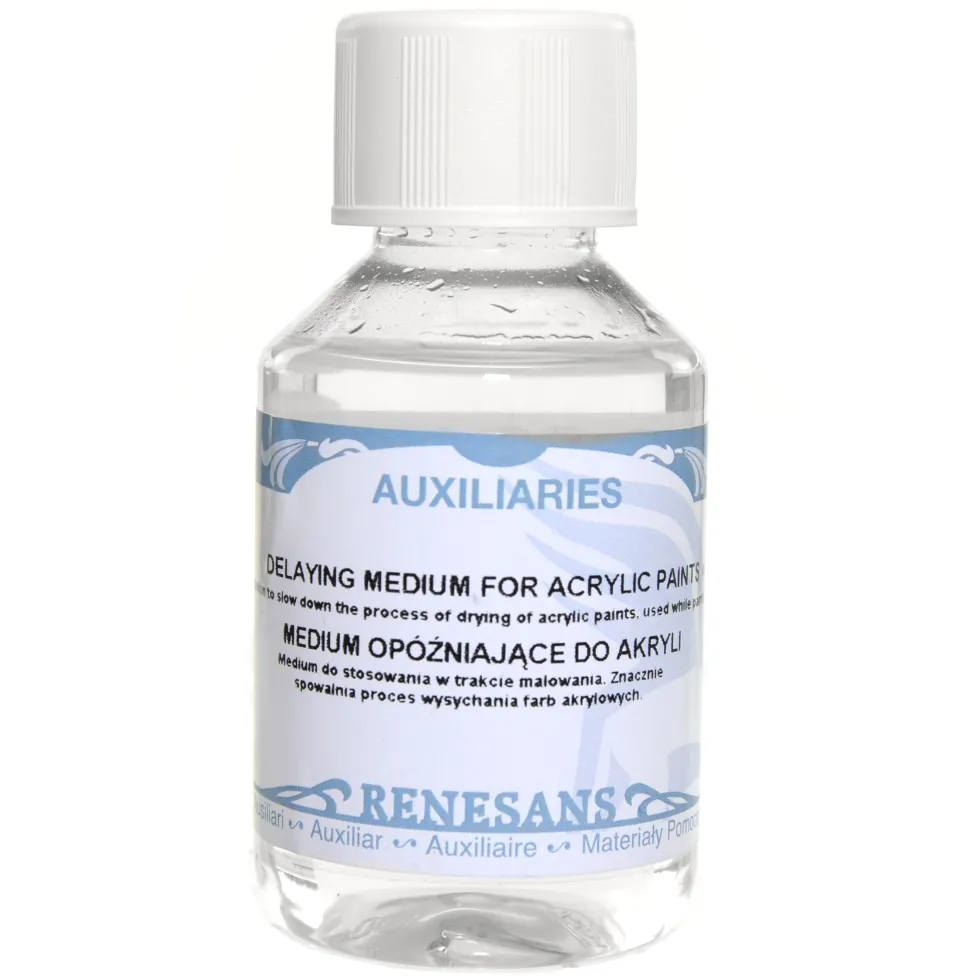 Medium opóźniające do akryli - Renesans - 100 ml