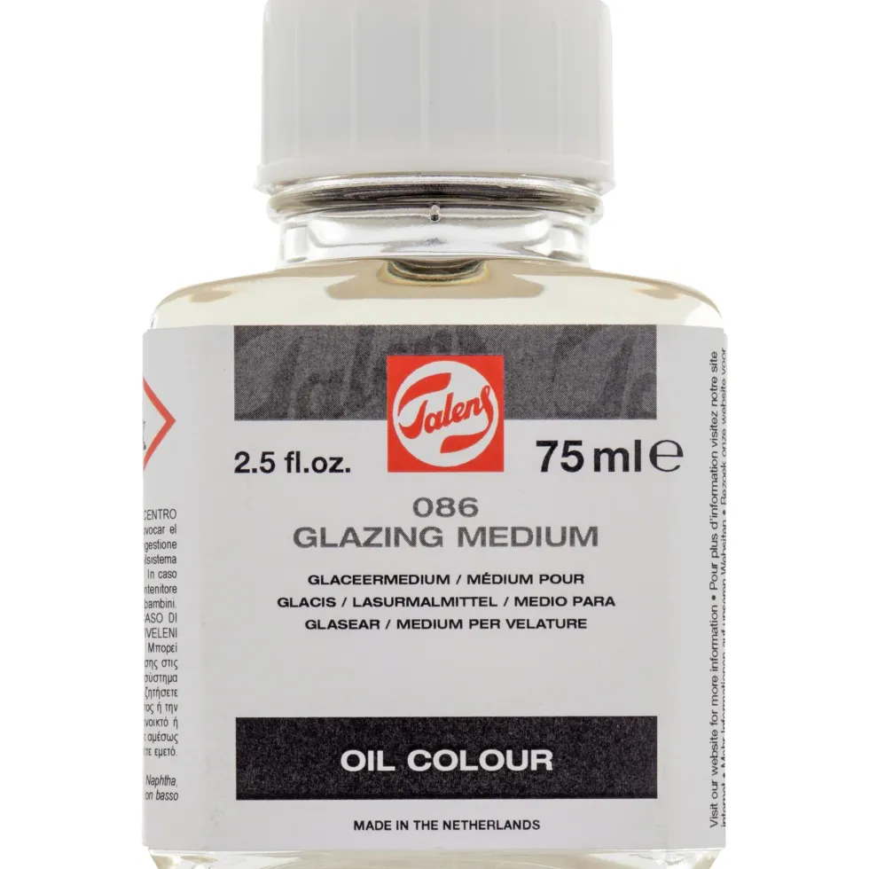 Medium szklące do farb olejnych - Talens - 75 ml