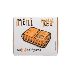 Metalowa kasetka Mini Box na 12 półkostek akwareli - Roman Szmal - Apricot