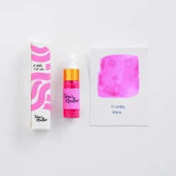 Mini tusz do zakreślaczy Ori - Tom's Studio - Fluoro Pink 5 ml