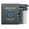 Naboje atramentowe Chromatics - Caran d'Ache - niebieskie, 6 szt.