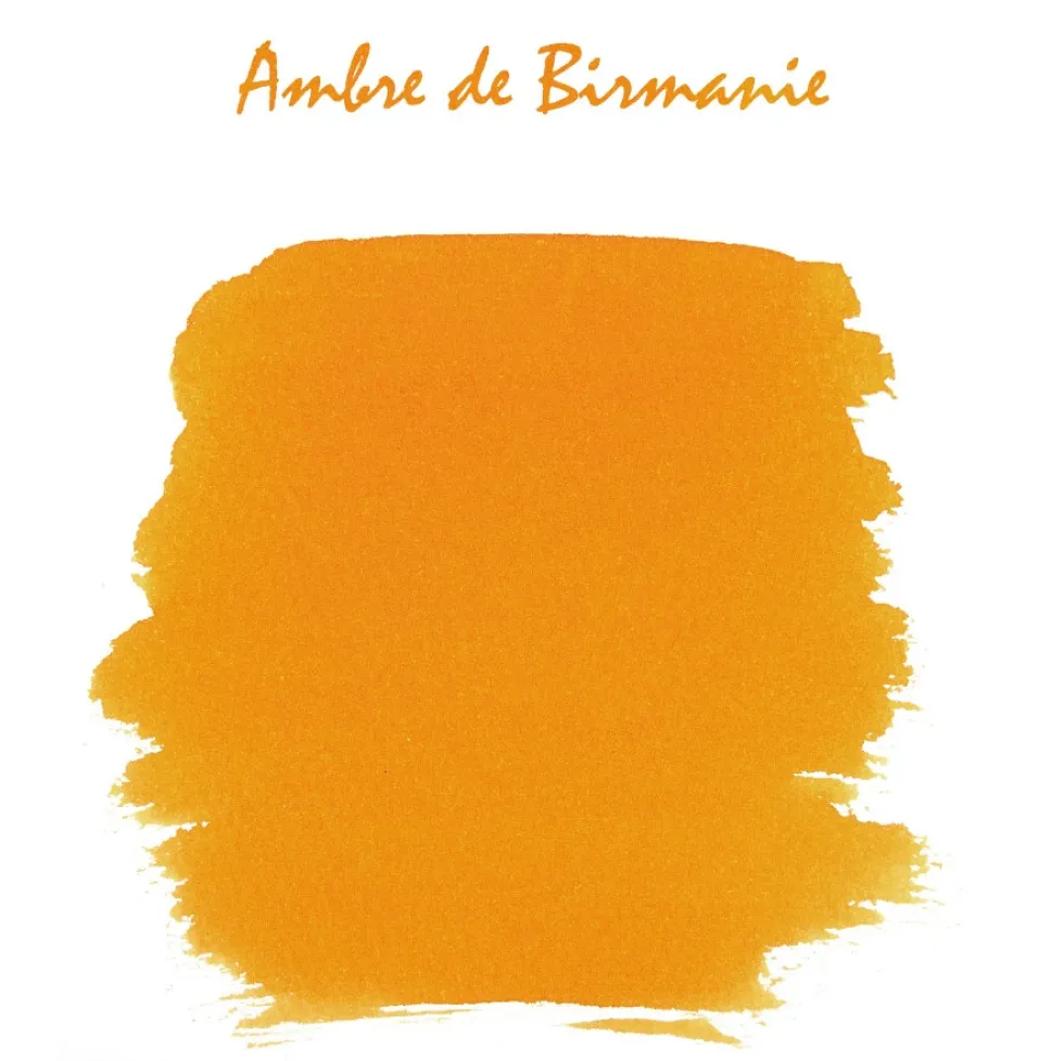 Naboje atramentowe - J.Herbin - Amber of Birmany 6 szt.