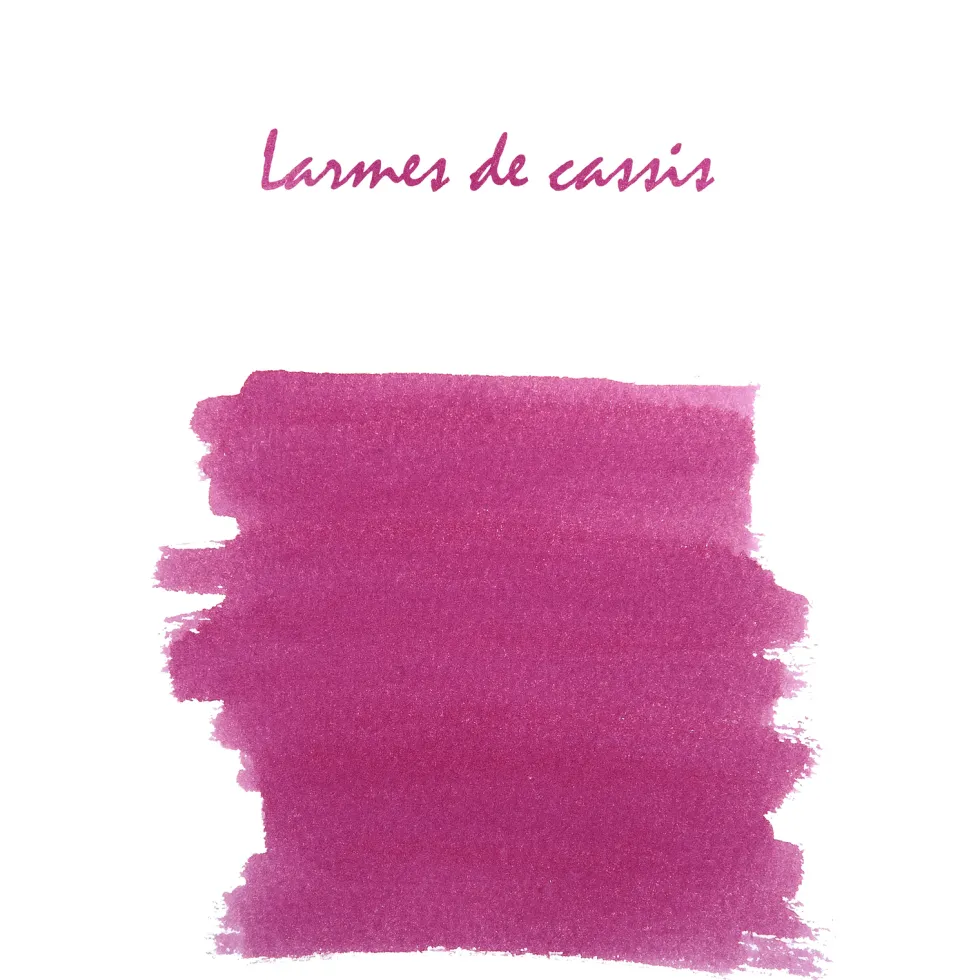 Naboje atramentowe - J.Herbin - Black Currant 6 szt.
