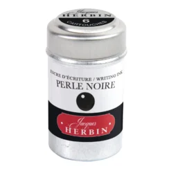 Naboje atramentowe - J.Herbin - Black 6 szt.