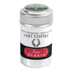 Naboje atramentowe - J.Herbin - Empire Green 6 szt.