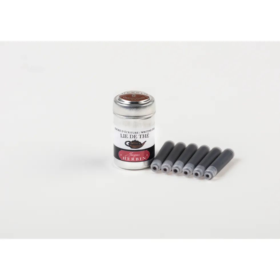 Naboje atramentowe - J.Herbin - Tea Brown 6 szt.